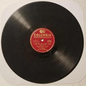 3/$25 Les Brown 78 RPM We’ll Be Together Again A Red Kiss on Blue Columbia 36896